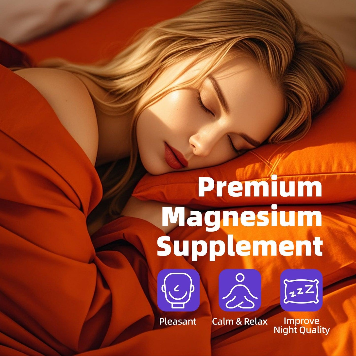 M inch Magnesium Glycinate Liquid, High Absorption Magnesium Liquid Drops with Cellulose Fiber, Bromelain, Vitamin B6, C, D, Zinc, Magnesium Supplement for Kids and Adults, Strawberry Flavor, 2 Pack - M inch