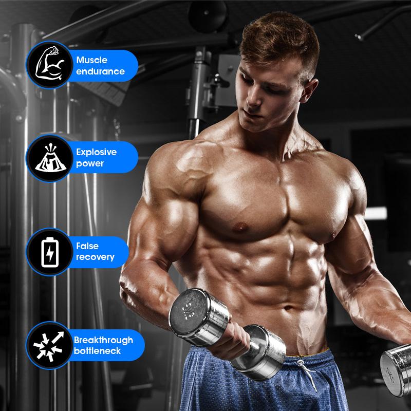 Creatine Monohydrate Micronized Powder Energy Performance Whey Proteins for Muscle Mass Workout Recovery Men‘s Energy Supplement - M inch