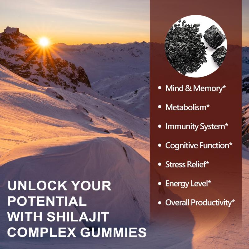 M inch Shilajit 800mg Gummies - M inch