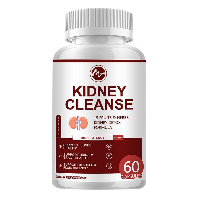 Minch Premium Kidney Cleansing Supplement Support Formula with Cranberry Extract Helps Healthy Kidneys and Urinary Tract Support - M inch