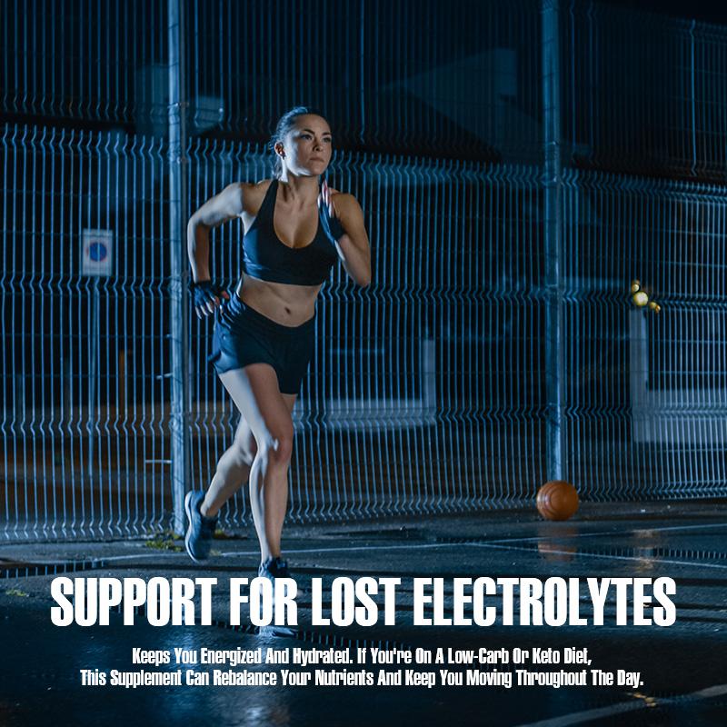 Electrolyte Capsules with Energy Essential Salt Boost Absorption & Endurance Muscle Recovery Sports Recovery Zinc,sodium,vitamin - M inch