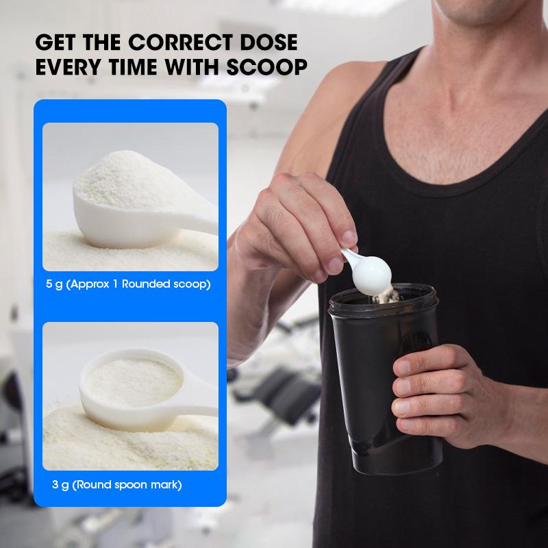 Creatine Monohydrate Powder, Energy Performance Whey Proteins for Muscle Mass Workout Recovery Men‘s Energy Supplement - M inch