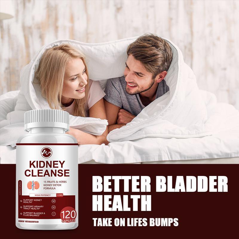 Minch Premium Kidney Cleansing Supplement Support Formula with Cranberry Extract Helps Healthy Kidneys and Urinary Tract Support - M inch