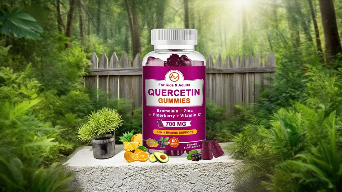 Quercetin Gummies: A Natural Way to Support Immunity, Detox, and Vitality