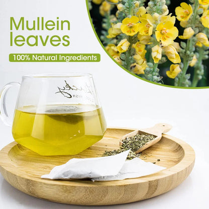 HFU Mullein Leaf Tea Bags, Mullein Leaves for Health