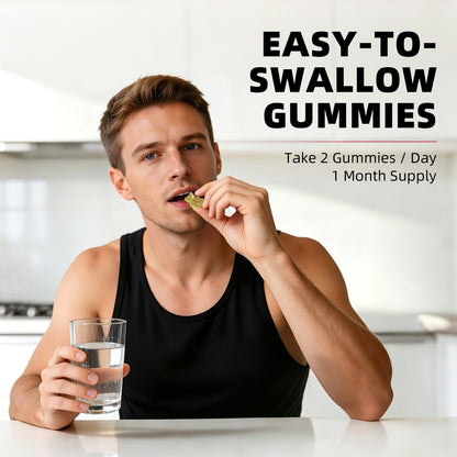 Apple Cider Vinegar Gummies,w/Vitamin B12, Energy and Immune Support Supplement, 60 Gummies