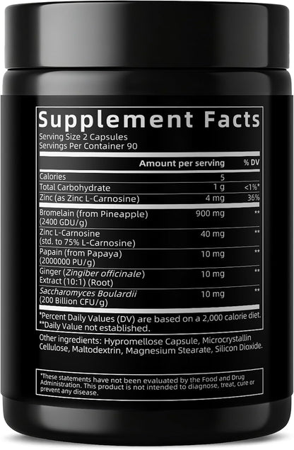 Bromelain 2400 GDU 900 mg, Supports Digestion & Joint Comfort