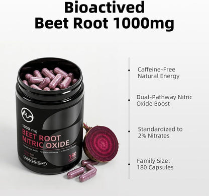 Beet Root Capsules - 180 Capsules