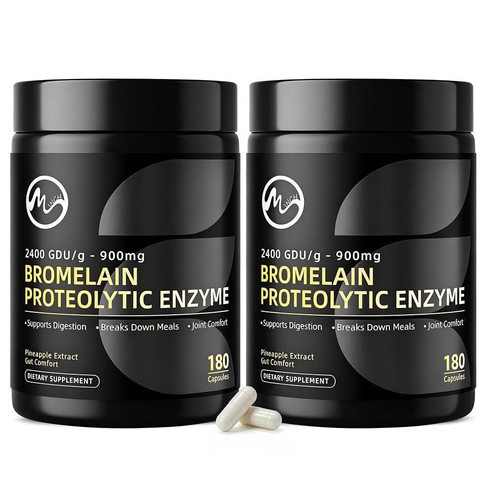 Bromelain 2400 GDU 900 mg, Supports Digestion & Joint Comfort