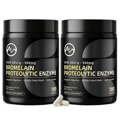 Bromelain 2400 GDU 900 mg, Supports Digestion & Joint Comfort