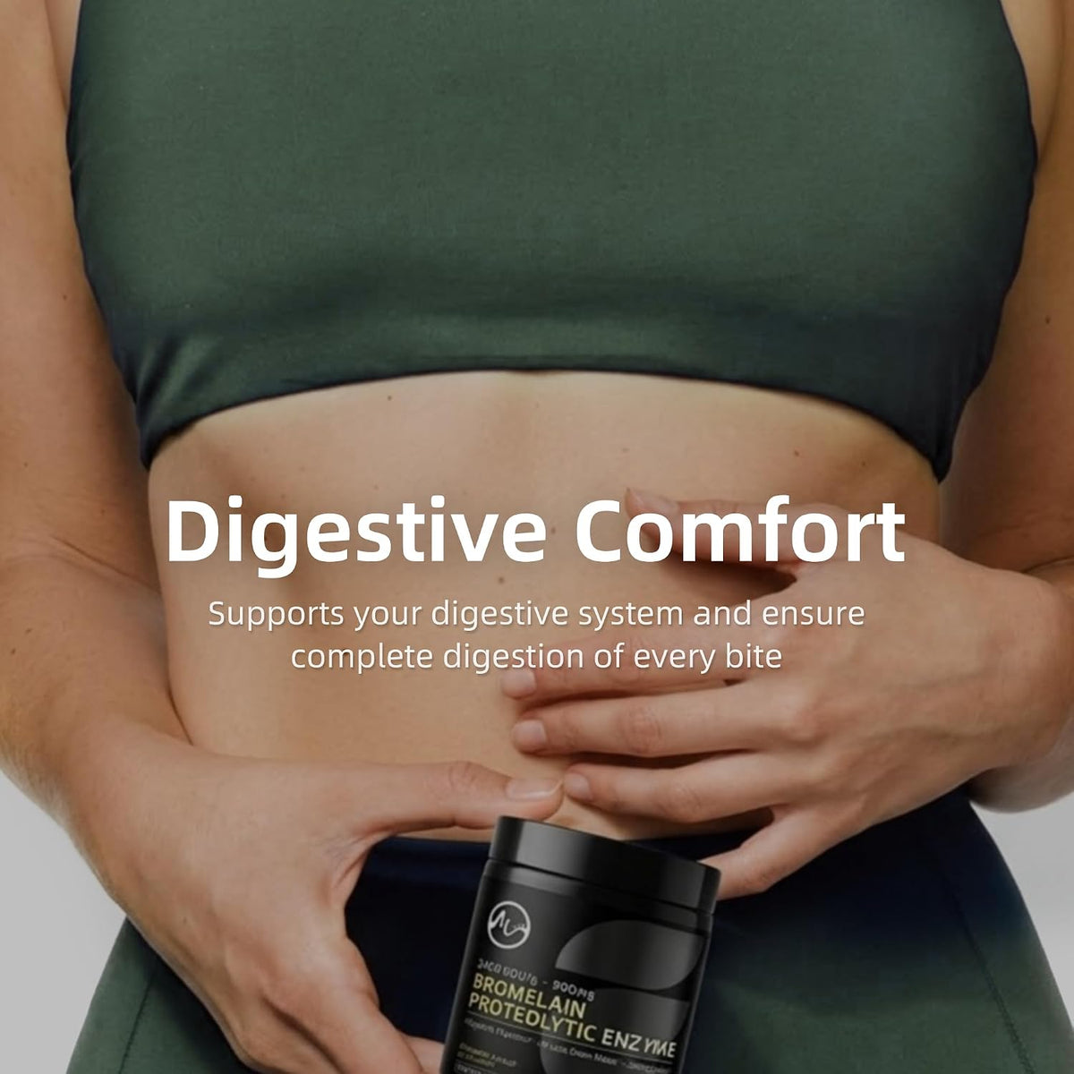 Bromelain 2400 GDU 900 mg, Supports Digestion & Joint Comfort