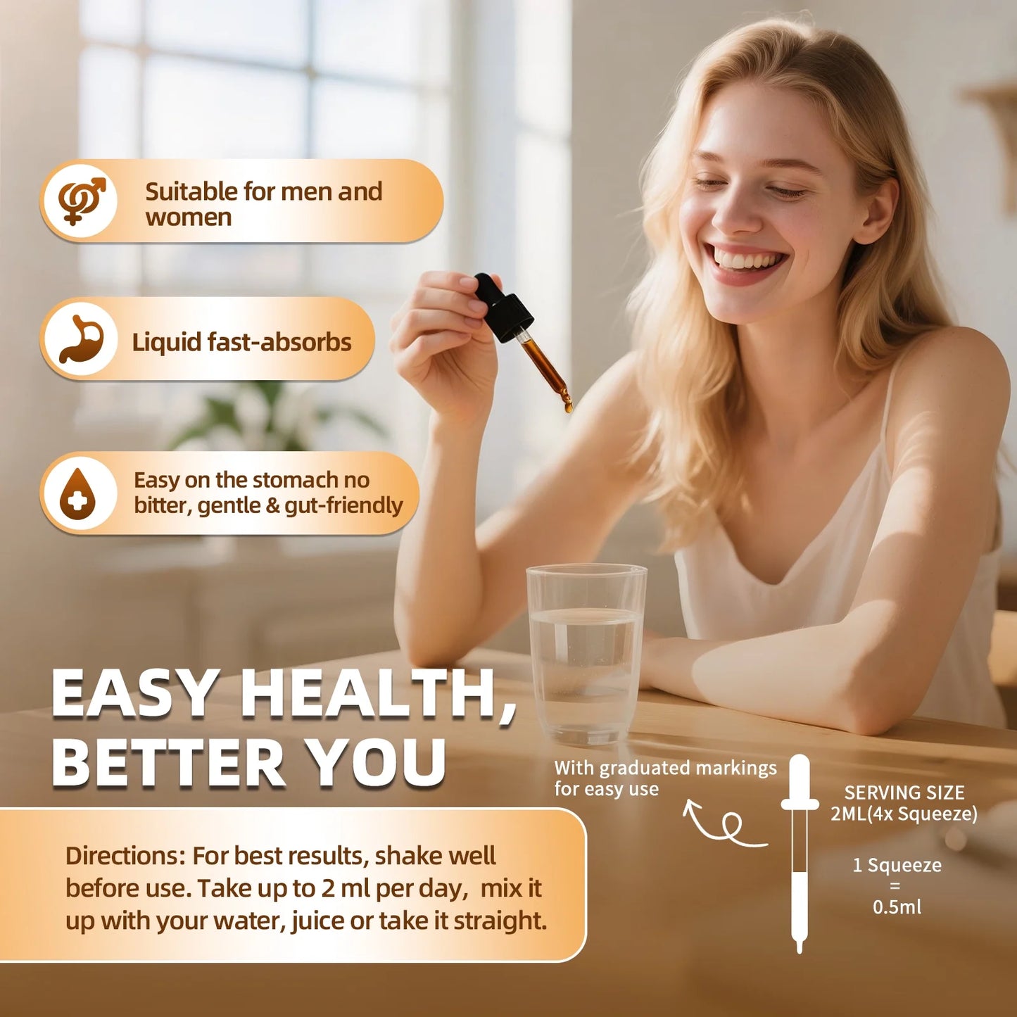 (2 Pack)Black Walnut Wormwood Liquid Extract with Dropper, Herbal Supplement, Rapid Gut Cleanse & Digestive Health, 2 fl oz