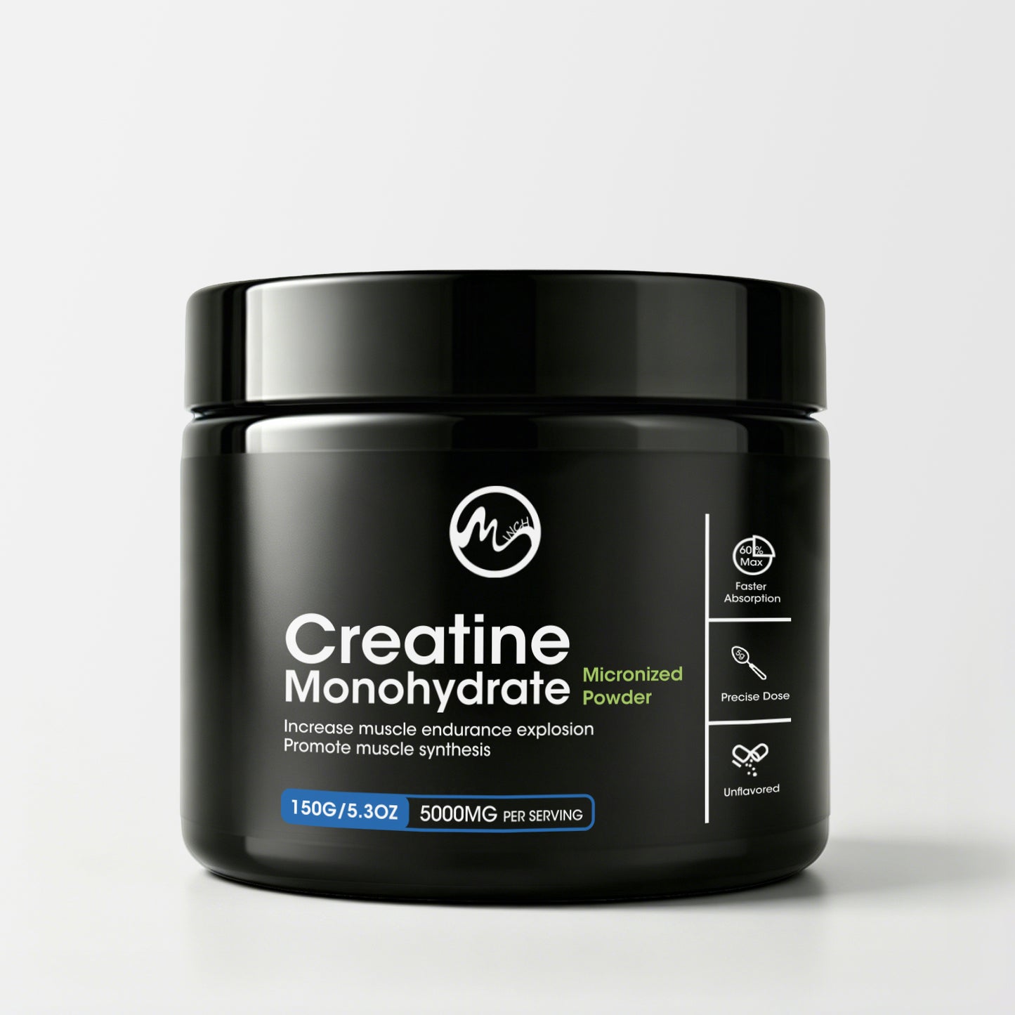 Creatine Monohydrate Powder, Energy Performance Whey Proteins for Muscle Mass Workout Recovery Men‘s Energy Supplement