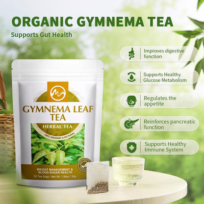 Minch Organic Gymnema Tea for Improves Digestive Function Lowers Blood Sugar