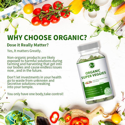 Organic Super Veggies Capsules