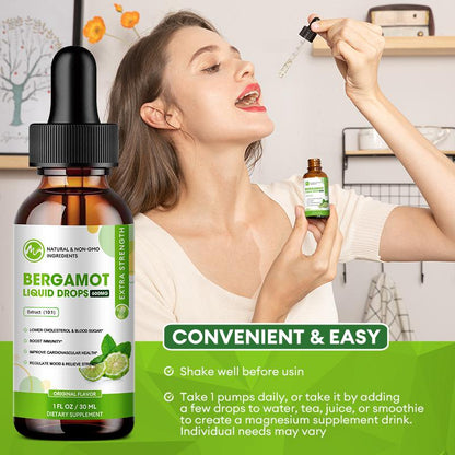 Bergamot Liquid Drops 600MG