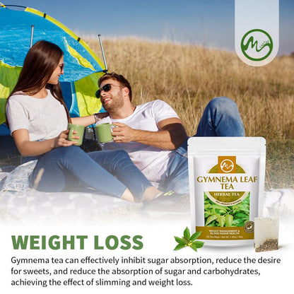 Minch Organic Gymnema Tea for Improves Digestive Function Lowers Blood Sugar