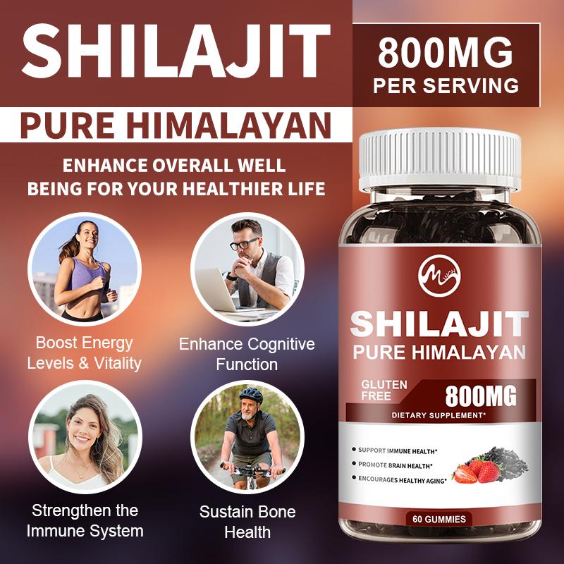 M inch Shilajit 800mg Gummies