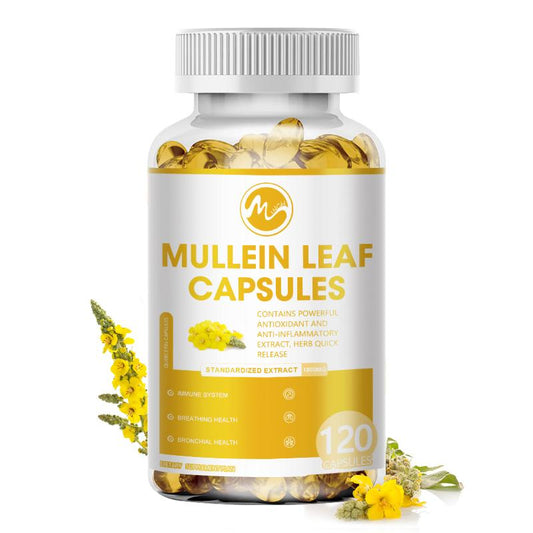 Mullein Leaf Capsules Dietary supplement