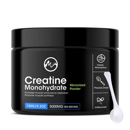 Creatine Monohydrate Powder, Energy Performance Whey Proteins for Muscle Mass Workout Recovery Men‘s Energy Supplement