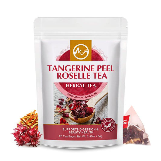 Tangerine Peel Roselle Tea Bags