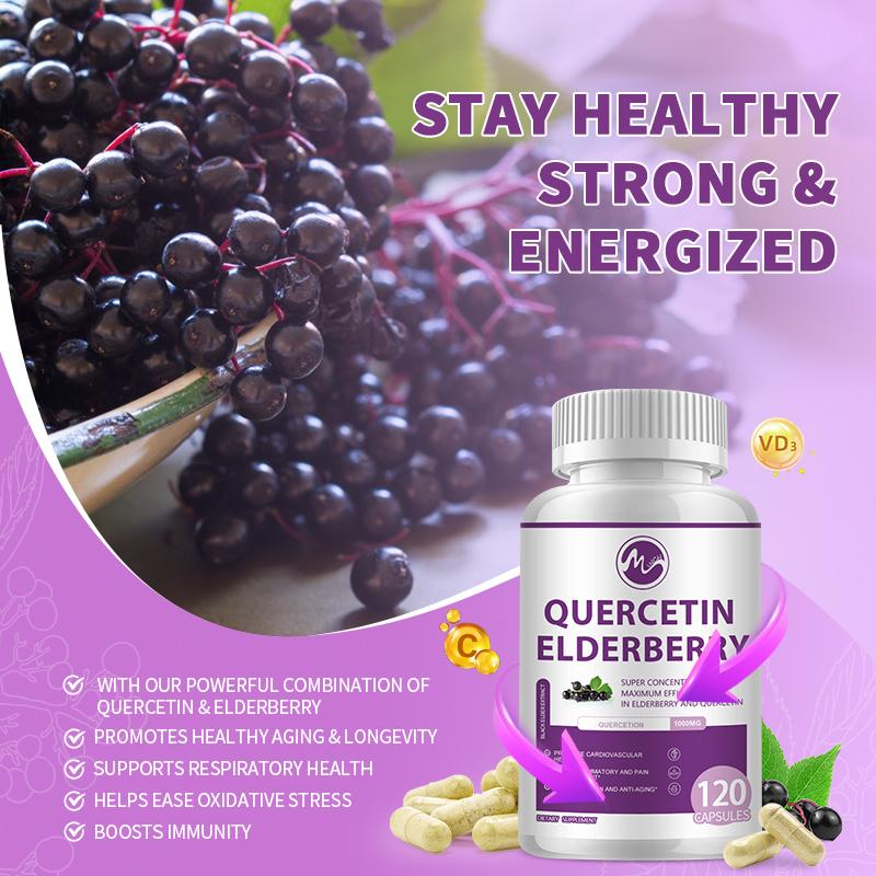 Quercetin Elderberry Capsules for anti-aging