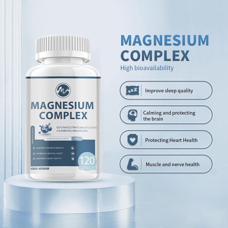 MINCH Magnesium Complex with Vitamin D and Zinc Supplements