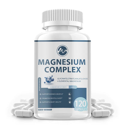 MINCH Magnesium Complex with Vitamin D and Zinc Supplements