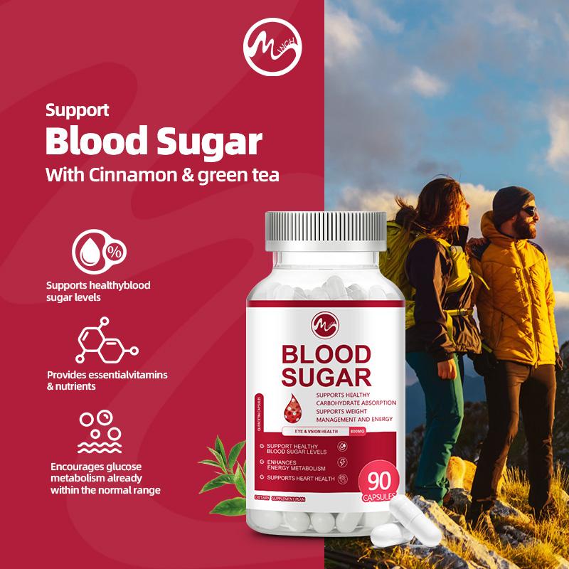 Minch Blood Sugar Capsules Dietary Supplement