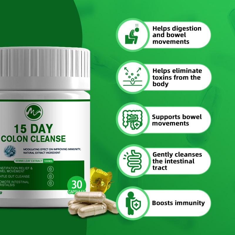 M inch Colon Cleanse Capsules 15 days