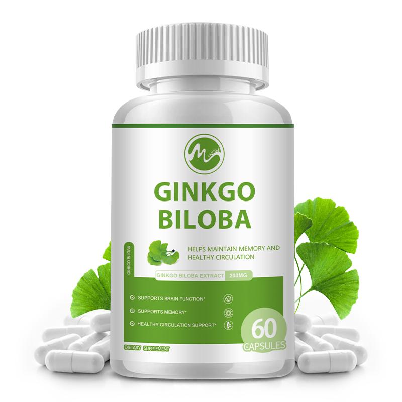 200mg Ginkgo BiloBa Extract 120 Capsules for Memory Supports