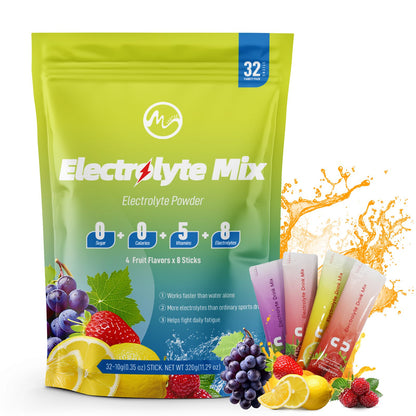 Electrolyte Mix Drink Power Fruit Flavor For Support Support