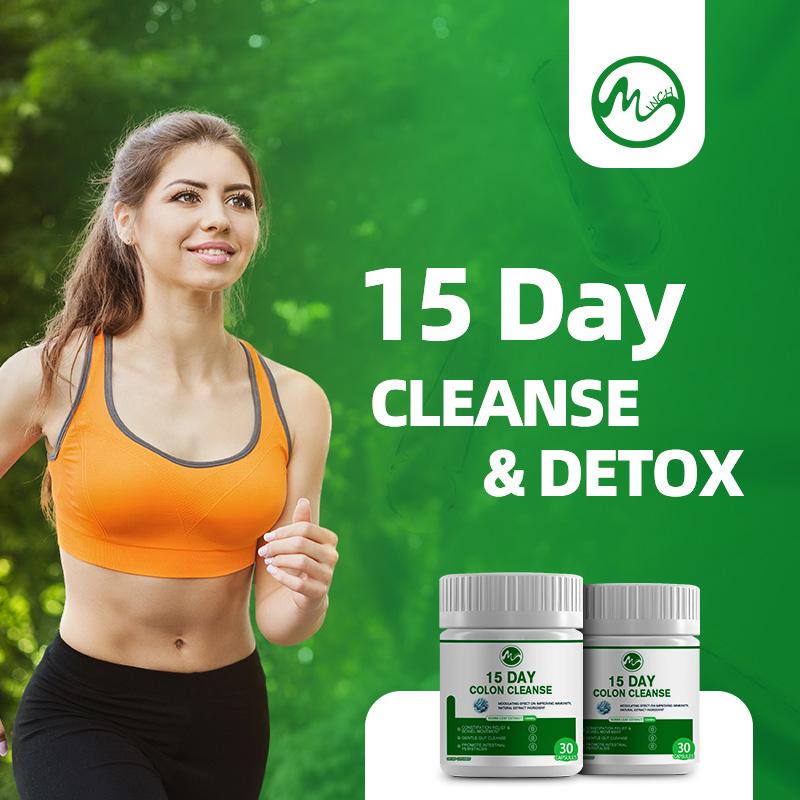 M inch Colon Cleanse Capsules 15 days