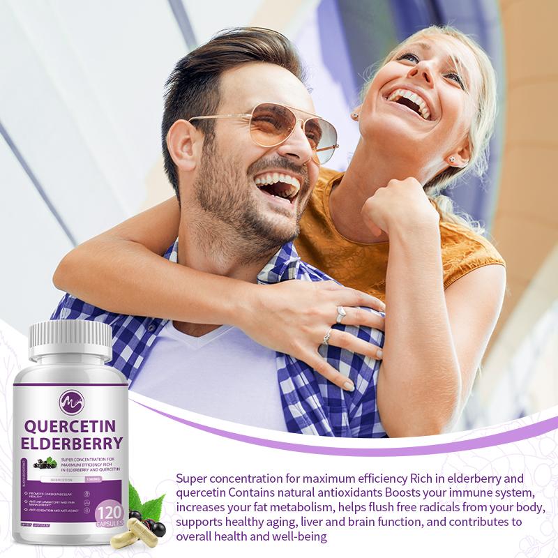 Quercetin Elderberry Capsules for anti-aging