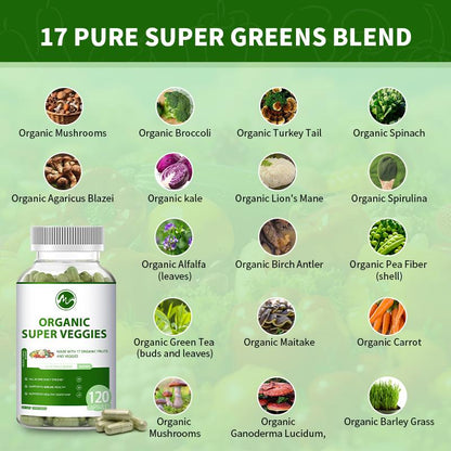 Organic Super Veggies Capsules