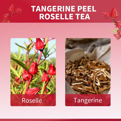 Tangerine Peel Roselle Tea Bags