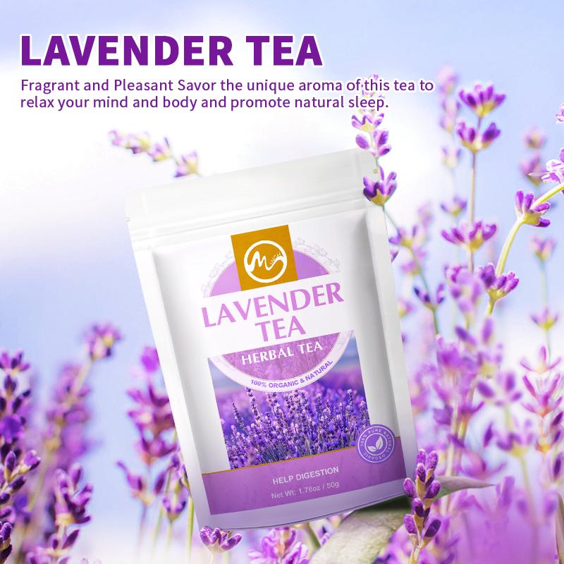 Minch Organic Nature Lavender-Tea Relieve Stress and Support Sleep Taste the flowers DIY fresh spices