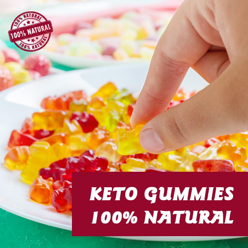 Keto Gummies with MCT Oil for Physical and Mental Energy and Focus
