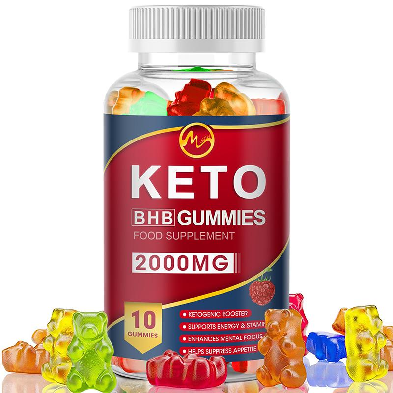 Keto Gummies with MCT Oil for Physical and Mental Energy and Focus